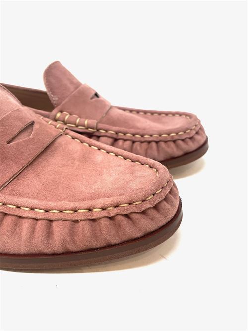 Mocassino college IL LACCIO | FLORE4052CAMOSCIODARK PINK